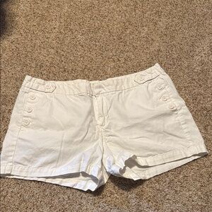 Merona Women's Cream Button-Accent Cargo Shorts